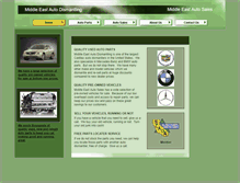 Tablet Screenshot of middleeastautomotive.com